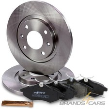 ATEC BREMSSCHEIBEN VOLL 266+BREMSBELÄGE BREMSLÖTZE VO FÜR CITROEN C2 C3 1 03-09