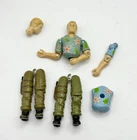 Vintage 1987 GI JOE ARAH Chuckles Action Figure Left Right Arm Legs Parts Lot