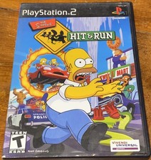 The Simpsons Hit & Run PS2 PlayStation 2 Complete CIB Black Label