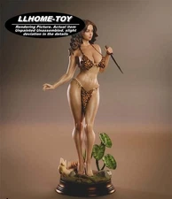 1/24 Cavewoman 3D Print Garage Kit Model Unpainted GK statue mini Figure gift