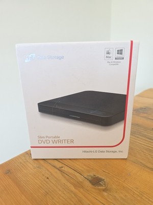 Hitachi-LG Datenspeicher Slim Tragbarer DVD Brenner GP50NB41 Neu im Karton