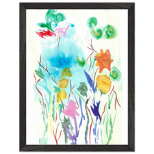 Premium Wooden Framed Poster With Premium Matte Paper