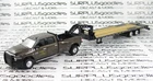 Greenlight Yellowstone 2017 DODGE RAM 3500 LARAMIE Dually w/Gooseneck Trailer