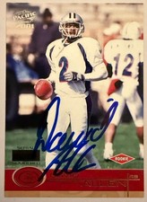 David Allen 2001 Pacific Rookie /1500 Auto Card Signed IP Kansas State Wildcats. rookie card picture