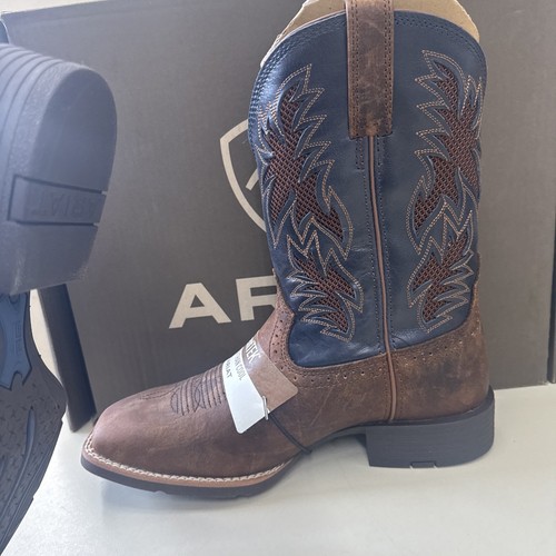 Ariat Men's Sport Cool VentTEK™ Wide Square Toe Boots 10035928 Size 9.5 EE Wide - Picture 6 of 8