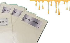 Devil Press vorgeschnittenes Backpapier für reine Extrakte 50 Blatt