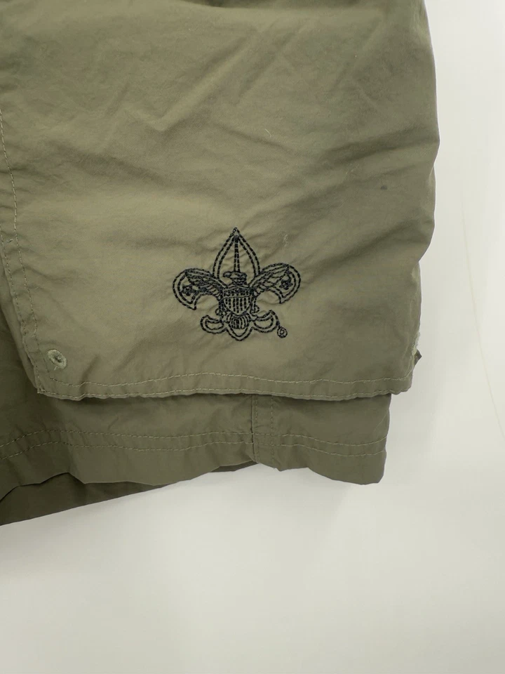 Boy Scouts Of America Centennial Uniform Shorts Green Adult Size Small - Image 4 of 4