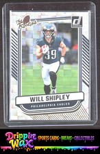 🔥Will Shipley 2024 Donruss The Rookies #TR-26 SKU22-2🔥