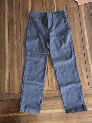 Old Navy Women's Dress Pants, Pixie, Size Zero 0 With Pockets, Charcoal Grey
