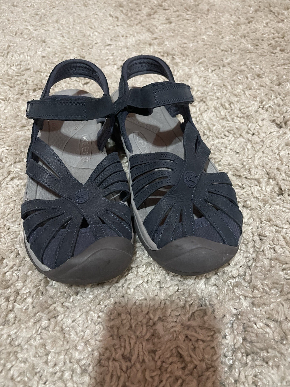 Keen sandali donna rosa scarpe con cinturino nero 1023010 taglia 7 US