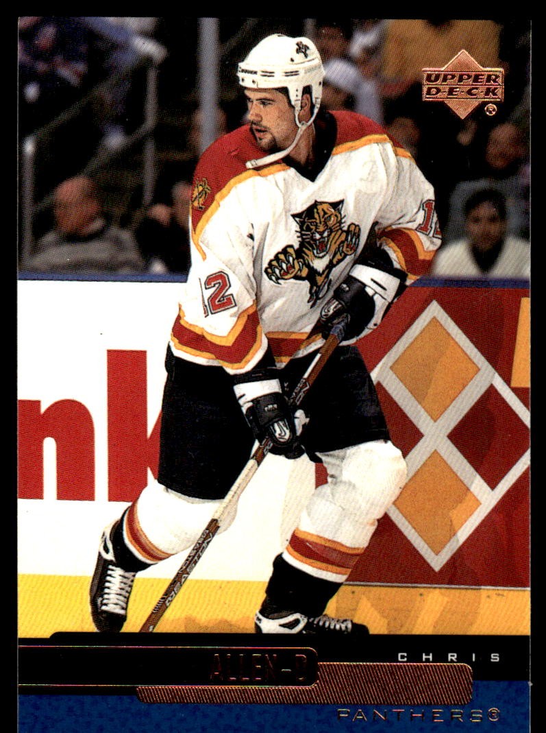 1999-00 Upper Deck #61 Chris Allen Florida Panthers Rookie Hockey Card