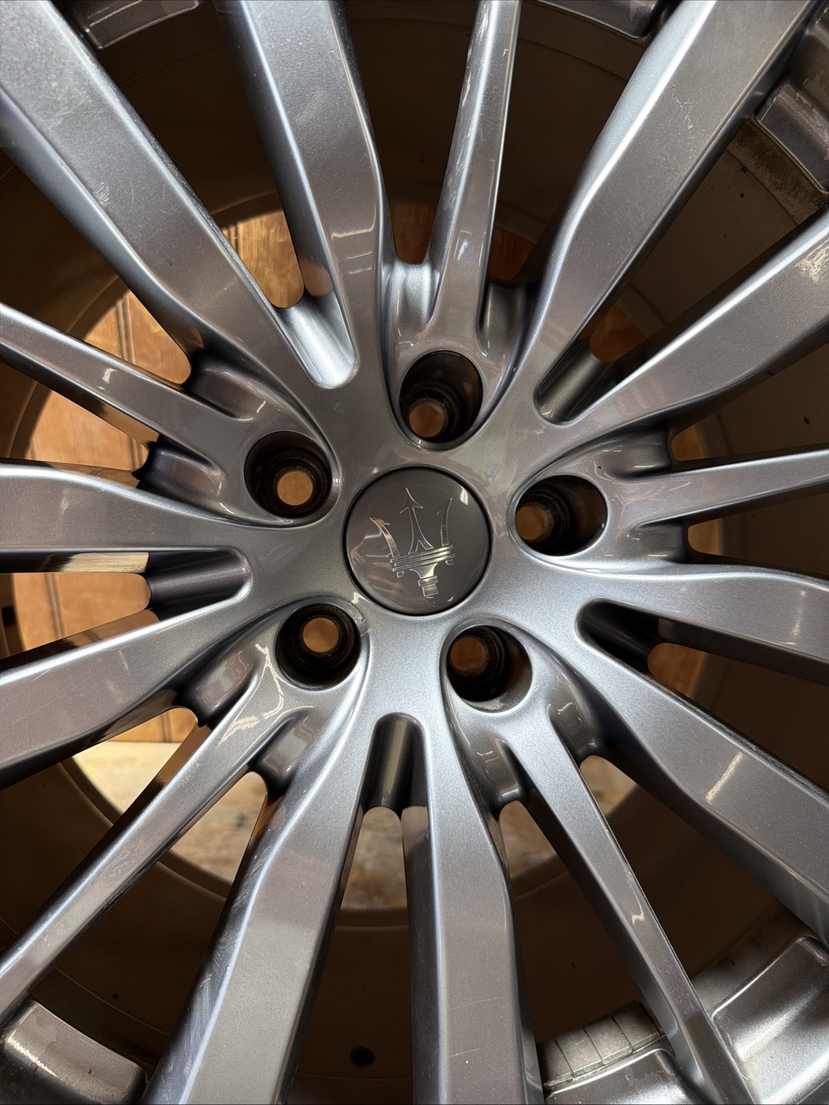 ⭐ 14-21 Maserati Ghibli Rear 19" Light Alloy Speedline Rim Wheel Tire Oem