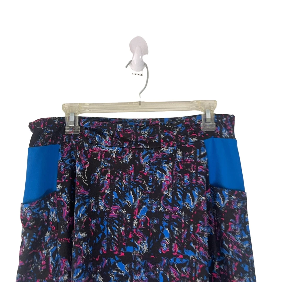 Falda deportiva Soybu para mujer talla grande negra azul Foto 2 de 4