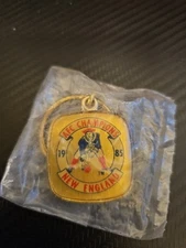 1985 AFC Champpions New England Keychain