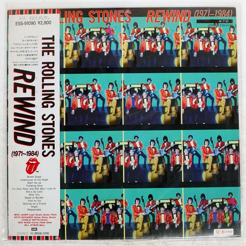 ROLLING STONES REWIND (1971-1984) ROLLING STONES ESS91090 Japan PROMO VINYL LP