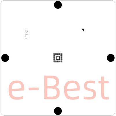 EMMC04G-S100-B08U EMMC04G-S100-A08 KLMBG4WEBD-B031 THGBMDG5D1LBAIL EMMC Stencil