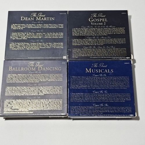 The Great Dean Martin Musicals Gospel Ballroom 3CD Box Set Lot x4 VGC Rare - Picture 2 of 7
