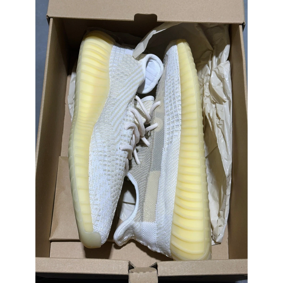 adidas gazelle silver green womens Yeezy Boost 350 V2 Natural Sneakers 10 main image 1