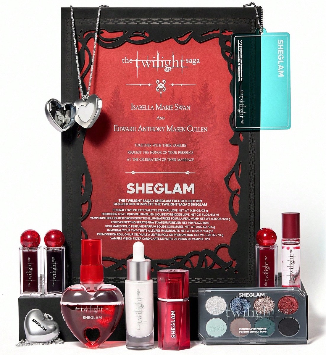 【最終値下げ】The Twilight Saga コスメコレクションセット The TWILIGHT SAGA™ | Sheglam 9 pc FULL COLLECTION MAKEUP SET 100