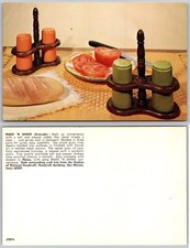 Make N Shake Avocado Salt And Pepper Shakers Postcard