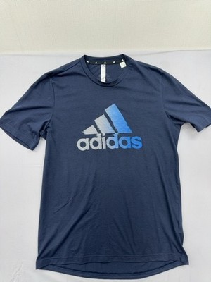 adidas Herren Navy Gradient T-Shirt M Kurzarm Plastic Waste HF2FKF