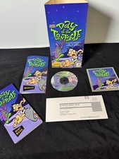 Maniac Mansion Day of the Tentacle PC CD-ROM 1993 Triangle Box Toblerone