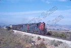 Original Slide- SP SD8 4426 & Train At Suisun, CA. 10/87 On Napa Branch