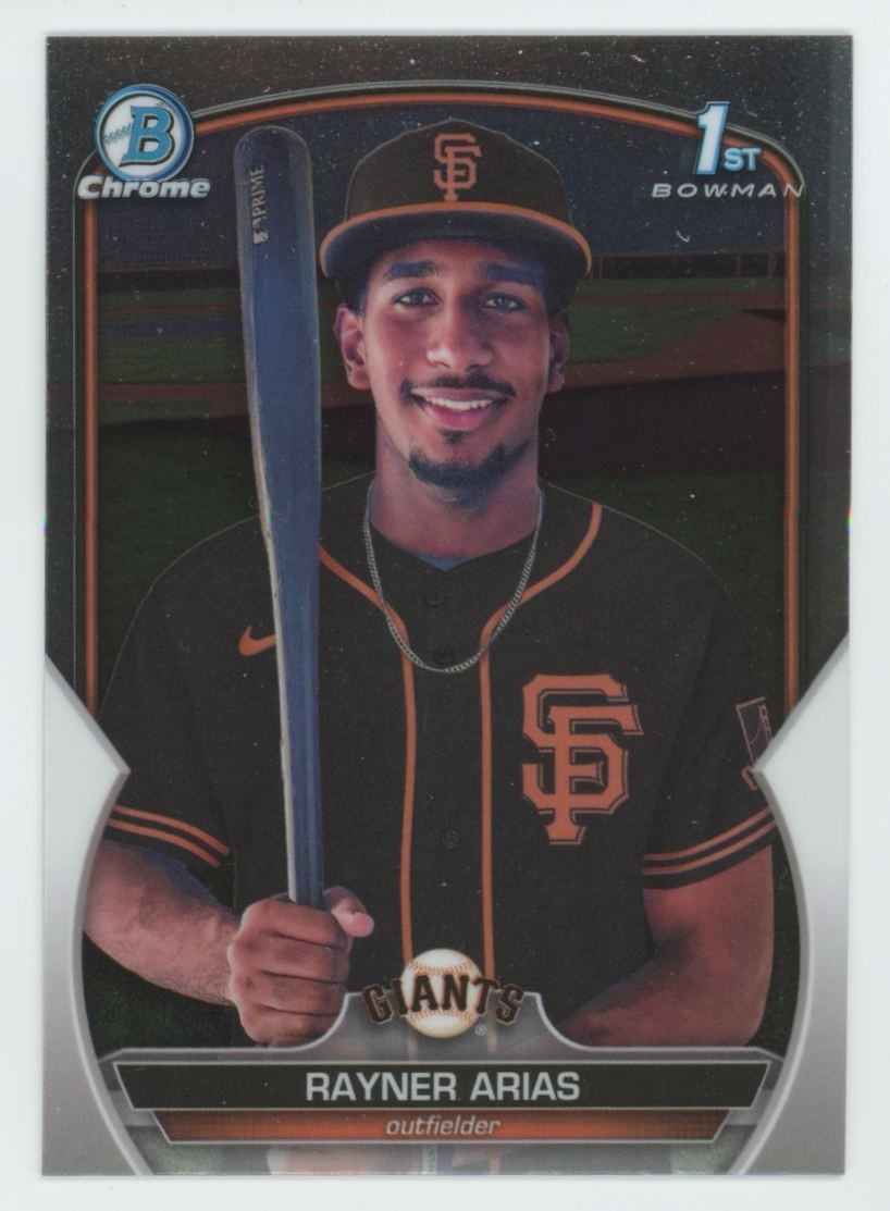 2023 Bowman Chrome Prospects Rayner Arias San Francisco Giants #BCP-222