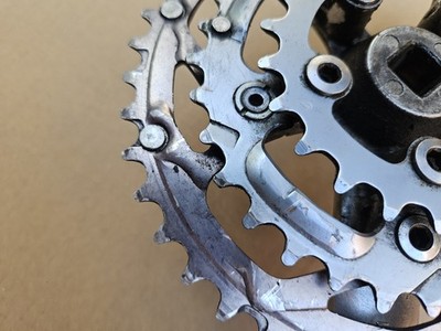 CODA by Sugino Mountain Bike Triple Crankset 175mm 42/32/22