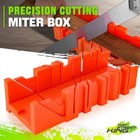 Abs Plastic Mitre Box Pruning Saw Woodworking Cutting Hand Saw Hardware 12inch
