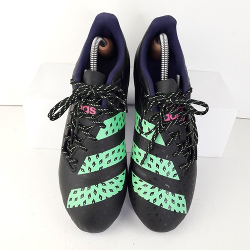 Adidas Hombres Botas de Rugby Reino Unido 7 Negro Malicia SG Tierra Suave Zapatos EUR 40 2/3 Adulto - Imagen 8 de 14