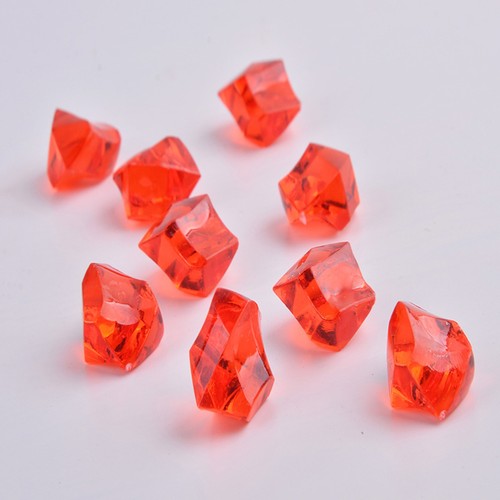 500 Pcs/Pack Acrylic Emulation Beads Craft Assorted Clear - Picture 4 of 11