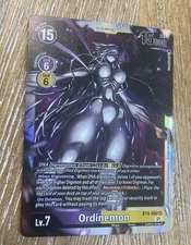 Digimon: Ordinemon BT9-082 Super Rare Purple Foil
