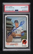 PSA/DNA 1973 Topps Rick Reuschel PSA/DNA Authentic Card & Auto Rookie RC w5p. rookie card picture