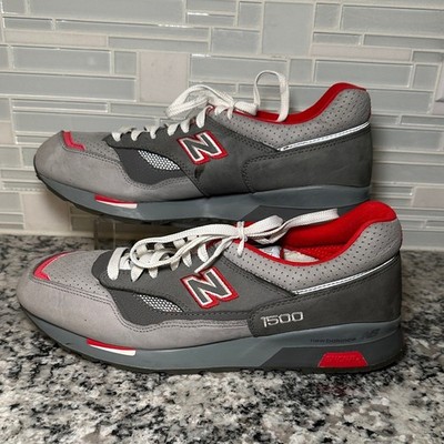 New Balance Nice Kicks 1500 Encap Gray Red Sneakers - 11