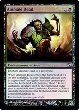 Animate Dead -Foil Light Play MTG Premium Deck Series: Graveborn