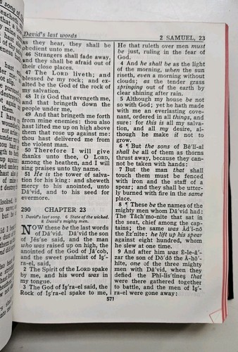 VINTAGE KJV BIBLE Perfection Type John C. Winston HC w Color Maps - Picture 9 of 19