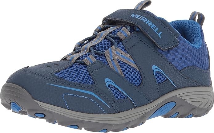 Merrell Trail Chaser Unisex Big Kid Size 6 M Youth Hiking Sneaker Navy/Blue
