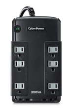 CYBERPOWER CP350SLG 350VA/255W COMPACT STANDBY UPS SYSTEM - BLACK Battery Backup