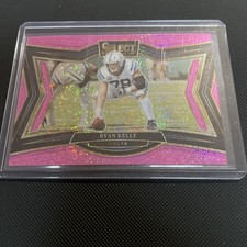 2024 Panini Select Ryan Kelly #491 Field Level Pink Glitter Prizm 01/15 Colts ￼