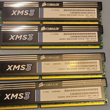 Corsair XMS3 16GB 4x4GB DDR3 1600MHz DIMM Non-ECC CMX8GX3M2A1600C9