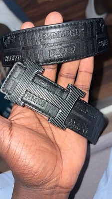 Hermes Gürtel Schwarz Herren Leder