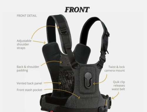Cotton Carrier CCS G3 1 Camera Harness - Picture 3 of 5