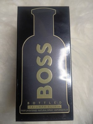 BOSS Bottled Triumph Elixir Parfum Intense Spray 3.3 fl oz Vetiver Patchouli
