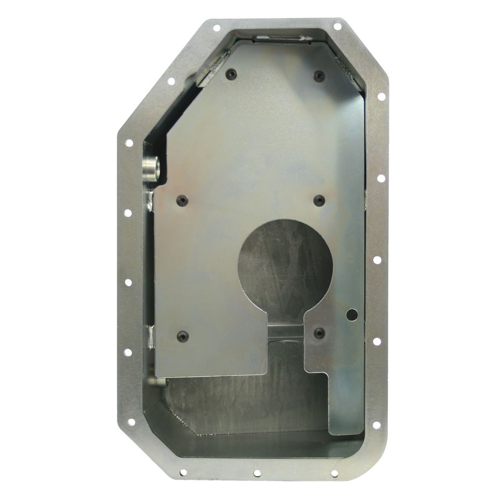 Moroso Engine Oil Pan 20915; Road Race, Drag Race 6.5qt Zinc for Honda K-Series