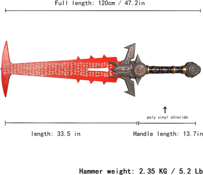 Perfect Replica of Doom Eternal Betrayer Hammer/Raider Axe