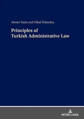 Grundsätze des türkischen Verwaltungsrechts Hardcover Peter Lang AG 