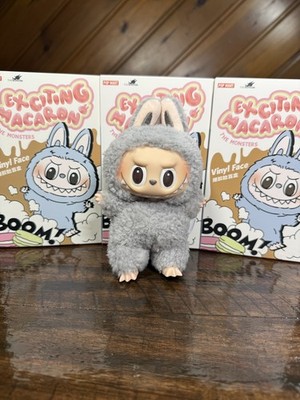 Authentic POP MART LABUBU - EXCITING MACARON - SESAME BEAN, POP NOW SEALED! 