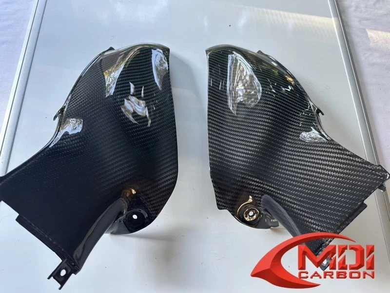 Carenado del tanque de tablero 100 % fibra de carbono Suzuki Hayabusa GSX 1300R 1999 2007 paneles Foto 2 de 4