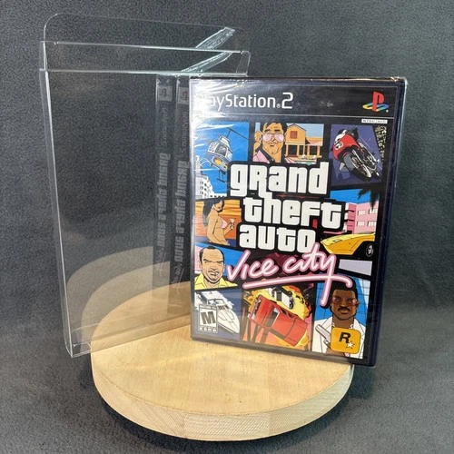 New ListingPlayStation 2 - Grand Theft Auto: Vice City - New/Sealed with Box Protector
